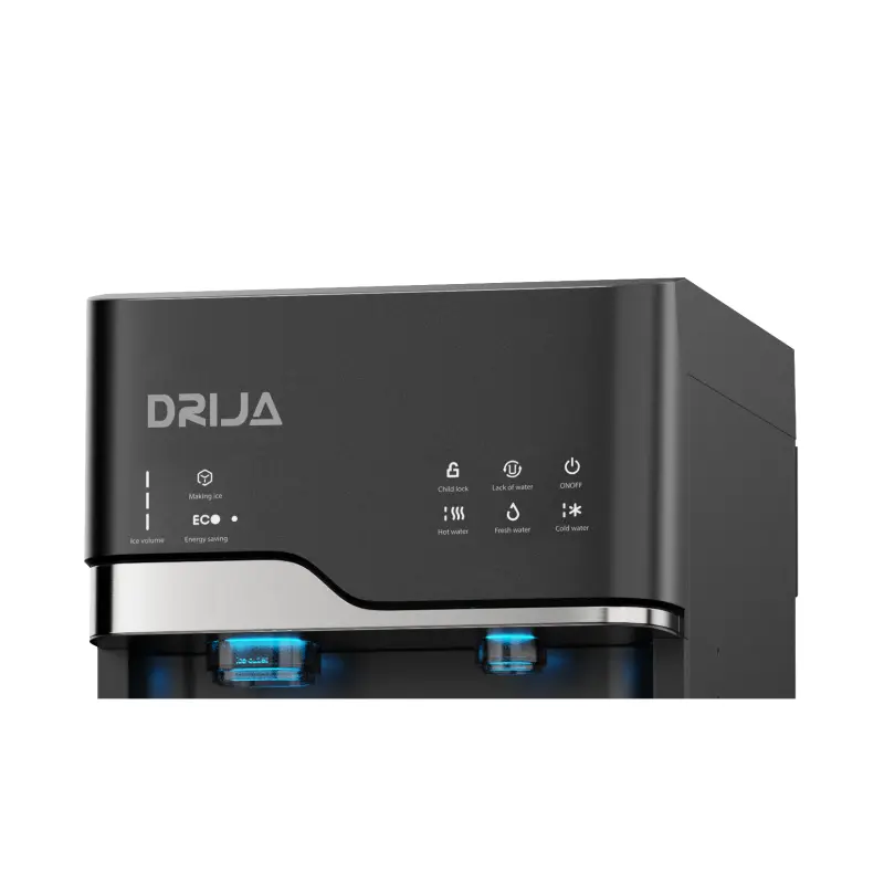 DISPENSADOR DE AGUA DRIJA DE CARGA INFERIOR CON FABRICADOR DE HIELO LUSSO
